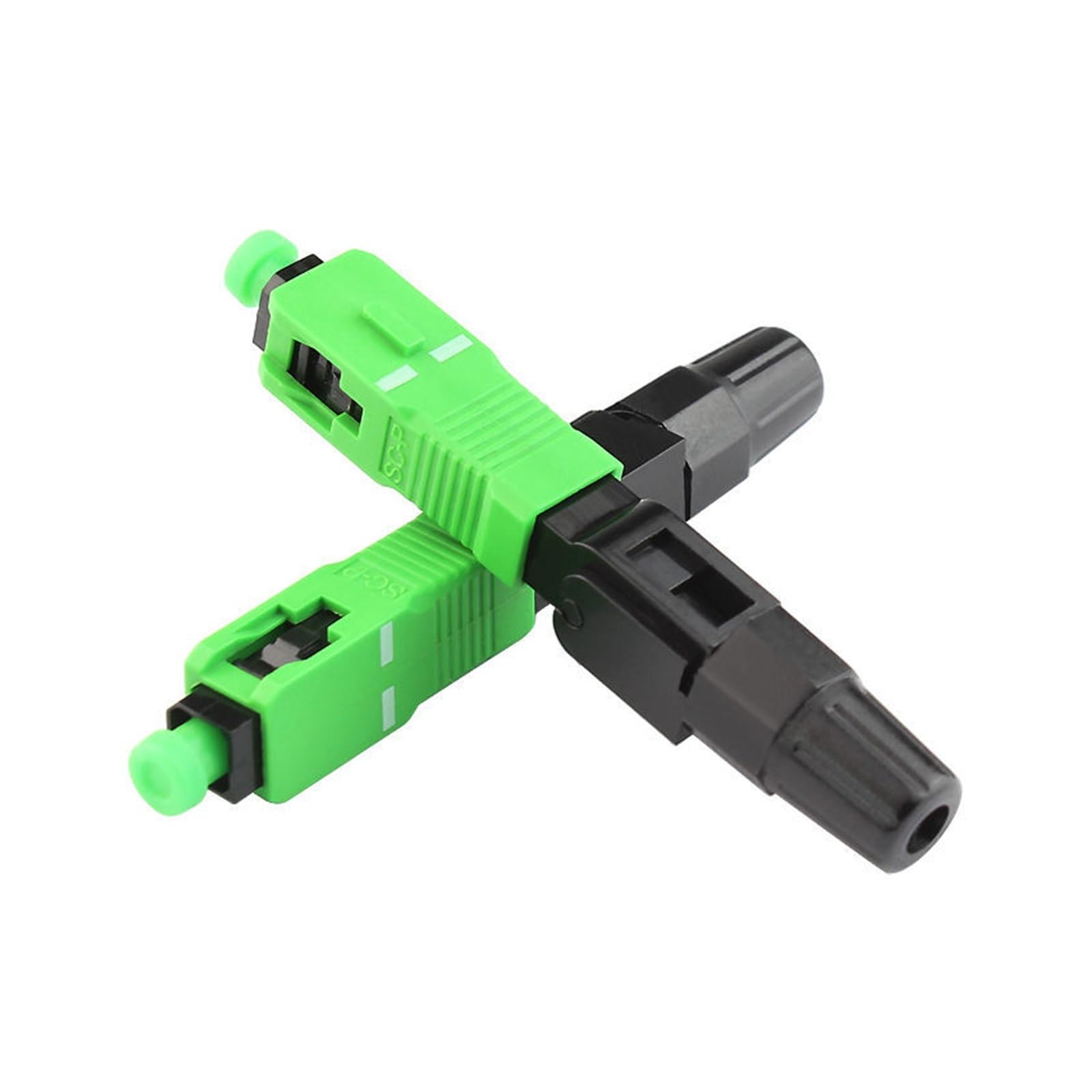 Épisseur de Fibre Optique SC FTTH APC monomode UPC Fibre Optique Rapide 60 mm Assemblage sur Le Terrain(100pcs SC APC)