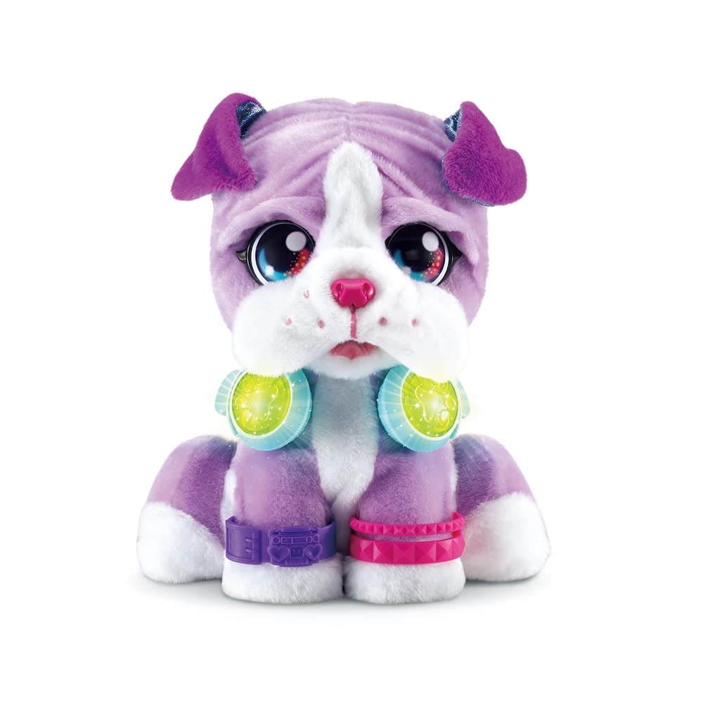 VTech – DJ Beat Boxer, Peluche Interactive, Jouet Chien Interactif, Jouet Beatbox – Dès 4 Ans - Version FR 551505 Multicolore