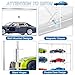 JUESHA Acrylic Display Case for 1/24 Scale Diecast Storage, 4 Levels 8 Slots Toy Cars Showcase Wall Mount Or Desktop, Clear Display Organizer for Nascar Diecast Model Car Tabletop