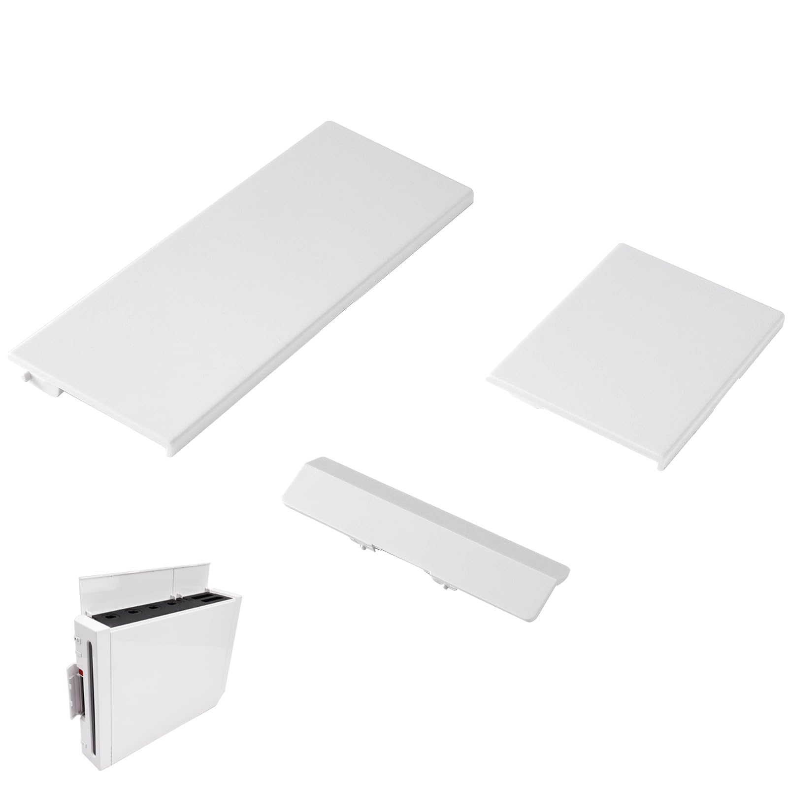 wiiです Amazon.com: Ikpek 3 in 1 Dust Door Replacement for Wii Console
