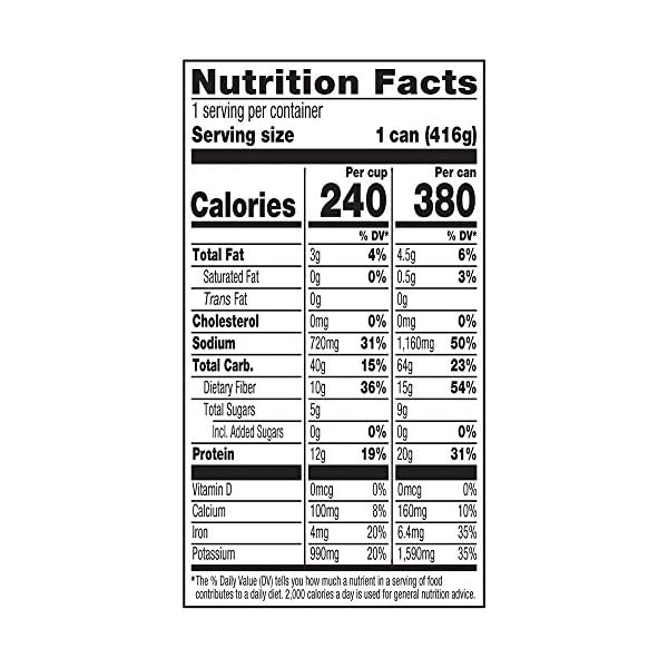 Amys-Organic-Black-Bean-Chili-Low-Fat-USDA-Organic-147-Ounce Amy's Organic Chili, Vegan Medium Black Bean Chili, Gluten Free, Low Fat, Gluten Free, 14.7 Oz (12 Pack)