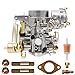 VergasRetor 34 PICT-3 Carburetor for VW Beetle Super Beetle 1971-1979 Dual Port 1600cc Air Cooled 12V Type 1 Engine Electric Choke Bug Thing Karmann Ghia Transporte Squareback OE#113129031K,98-1289-B