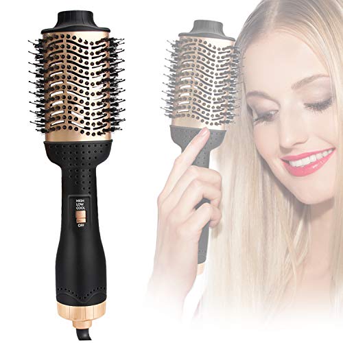 Mekuula Brosse sèche-cheveux volumatrice 3 en 1 avec technologie à ions négatifs Brosse coiffante pour tous les types de cheveux Cover