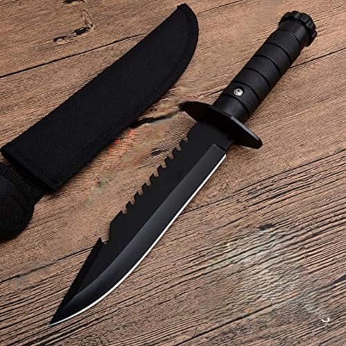 Image of Kitchen Knife /Utility Knife with Cover for Kitchen and Home (Black, Set of 1)