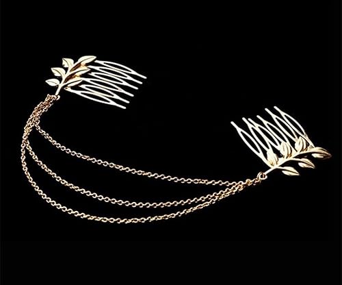 Miniatura 8 de yueton 2 pinzas de moda para mujer, diseño de rama de olivo Athena, pinza para el cabello, pinzas para el cabello, pinzas para el cabello,