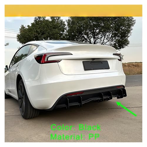Spoiler de pare-chocs arrière Tesla Model 3 2024 diffuseur protection aérodynamique