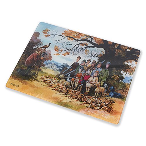 "suave disparar Protector de encimera de cristal. Icónico Imagen Por Thelwell. Fabricado en Reino. Nuevo Disponible. Gran regalo de disparo de nuevo