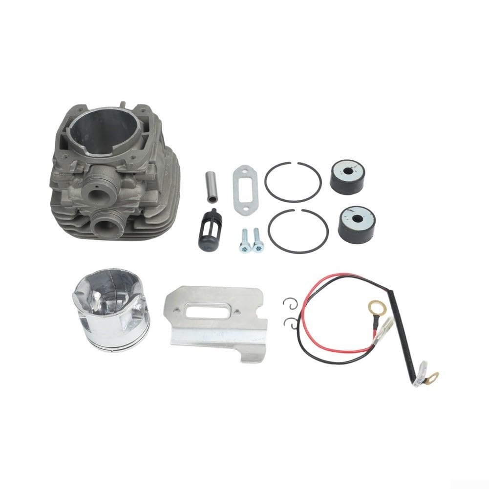 50mm Zylinder Kit für TS410 TS420 Motorsäge ersetzt 4238 020 1202 4223 020 9400 robustes Bauteil für Reparatur Wartung Forstwirtschaft 50mm Bohrung