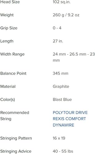 Miniatura 4 de YONEX Raqueta de tenis Prestrung EZone Ace 2025 - Agarre #1 (4''18)