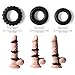 4 Pc Silicone Penis Ring cock ring Delayed Ejaculation with Four Movable Beads Time Delay for Men