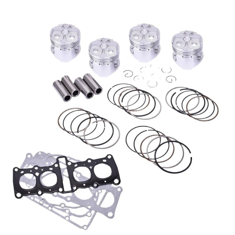 Kit joints de segments de piston FZR250 FZ250 pour réfection et entretien haut moteur 250cc