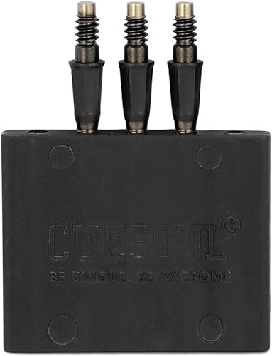 Miniatura 5 de CUESOUL OTO - Punta de acero de rosca pequeña, punta de dardo, 1.142 in