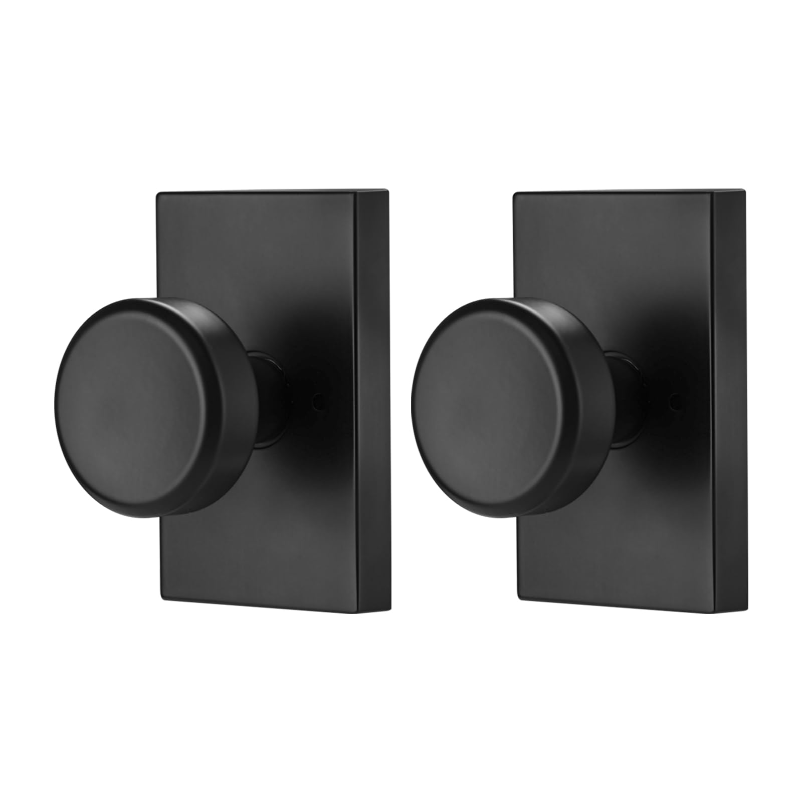 Black Door Knobs - Modern & Vintage Style -24