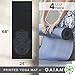 Gaiam Yoga Mat Classic Print Non Slip Exercise & Fitness Mat for All Types of Yoga, Pilates & Floor Workouts, Hamsa, 4mm