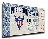 NCAA Georgia Bulldogs 1943 Rose Bowl Mega Ticket