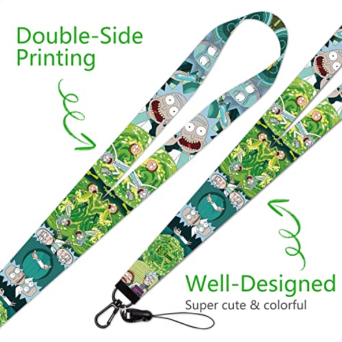 Akkya Neck Lanyard With Id Badge Holder For Keys Key Chain Card Funny Cartoon Characters Trendy Lanyards For Women Men Guys Girl Boys Kids Gift Gs415 #TOP2