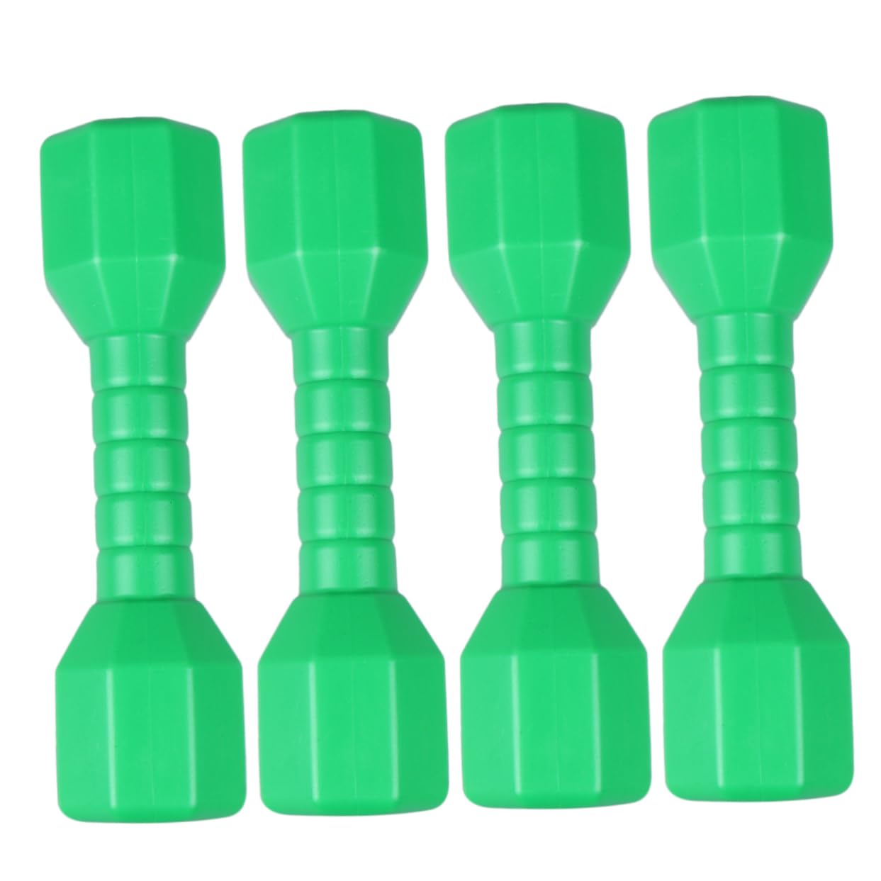 BESPORTBLE Octagonal Dumbbells Plastic Fitness Equipment for Outdoor Exercise Fun Dancing Tool for and Lightweight