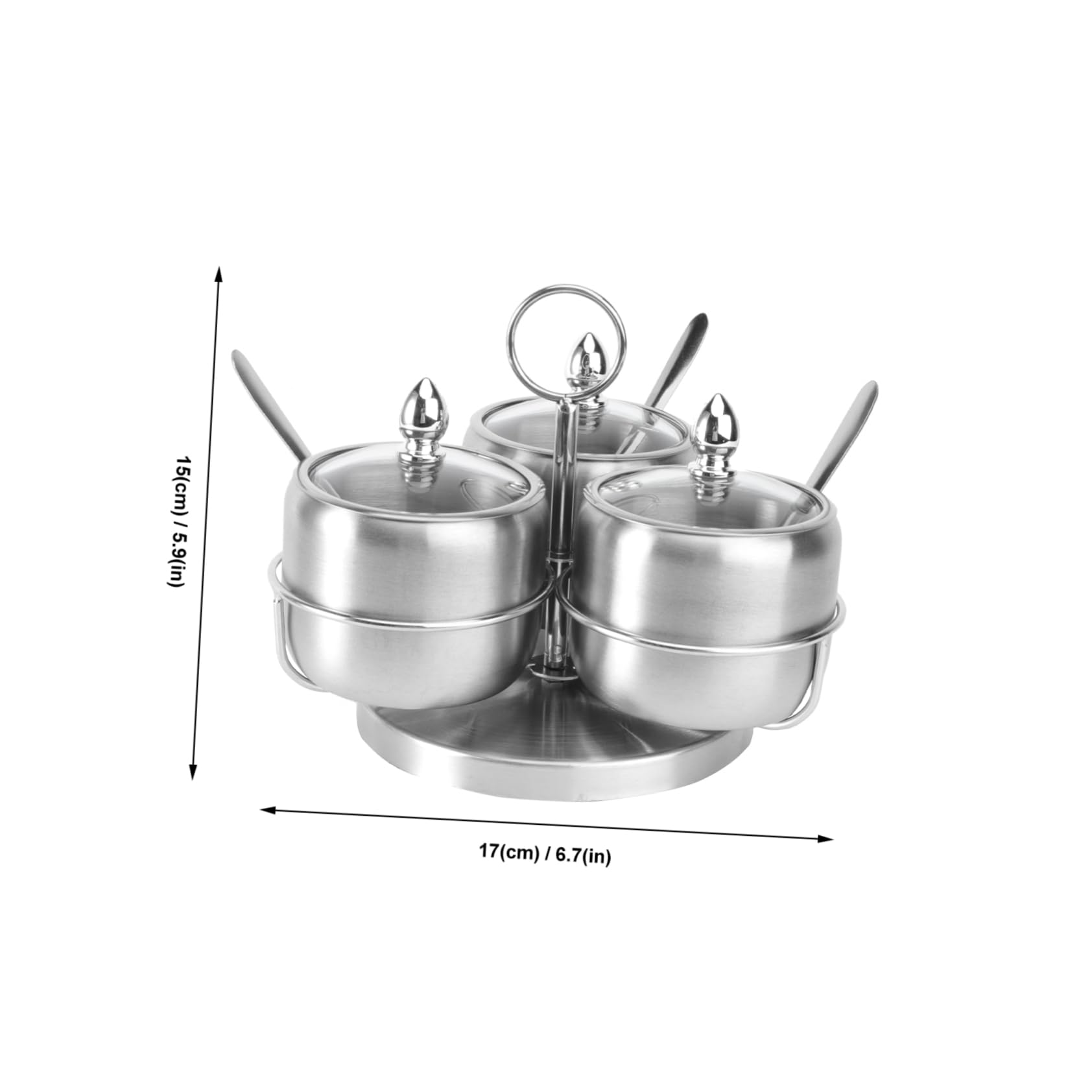 Cabilock Étagère à Épices Arche Porte-condiments pour Cuisine Range-épices Fonctionnel et Pratique