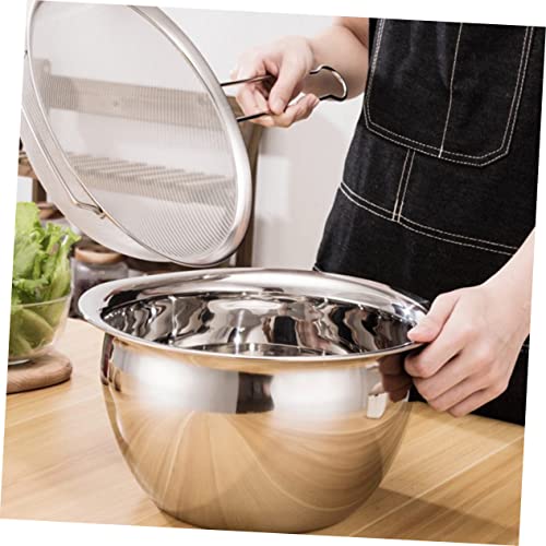 Bol de acero inoxidable para ensalada 26.8 cm miniatura 3