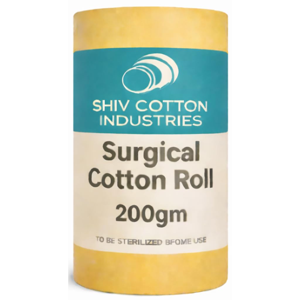 Surgical Cotton Roll, 200gm, Medical-Grade, Absorbent, Hygienic, Multipurpose for Medical Use, Wound Care, Baby Care, Beauty Salons (500Gm/)-image-48