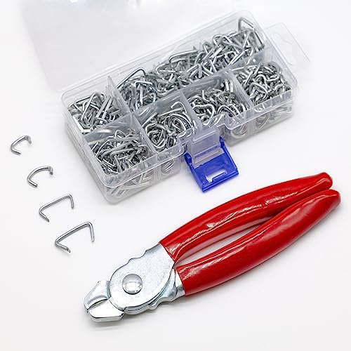 NEW HOG RING PLIERS 200 3/8" Galvanized Hog Rings HEAVY DUTY