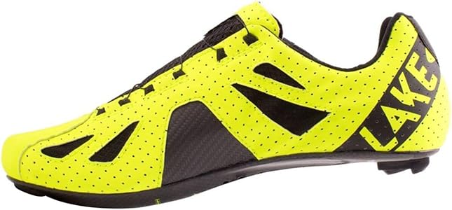 Amazon | Lake Cx302 サイクリングシューズ - メンズ Hi-Viz イエロー
