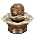 Foreside Home & Garden Tiered Ball Indoor Water Fountain With Pump