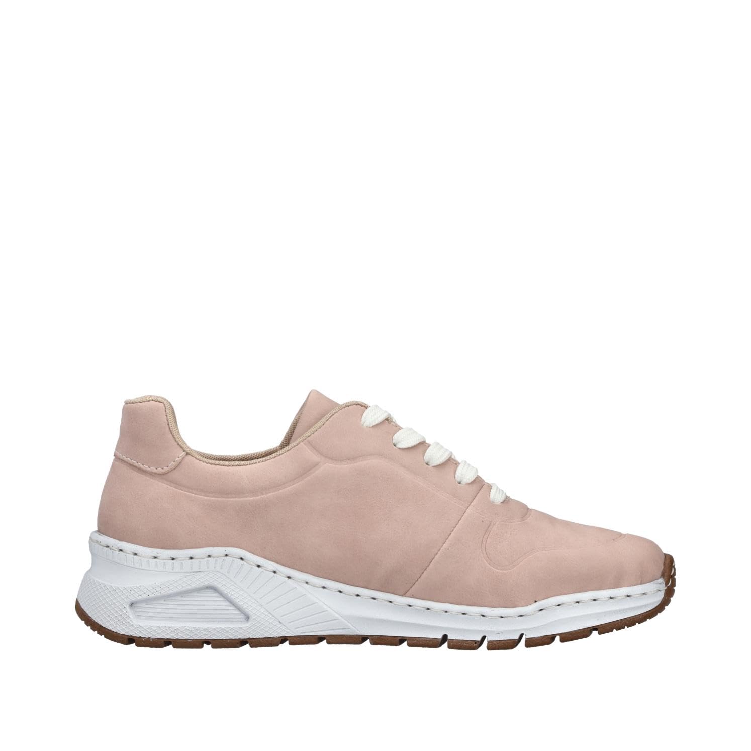 Rieker Mujer Zapatillas M4903, señora Zapatillas Bajas,Plantilla Desmontable