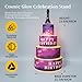 LED 7-Color Cake & Bottle Presenter with Remote Control, Rechargeable 4000mAh Acrylic Display Stand, Color Changing Lights with Charger, for VIP Birthday Party, Bar, KTV Champagne Service