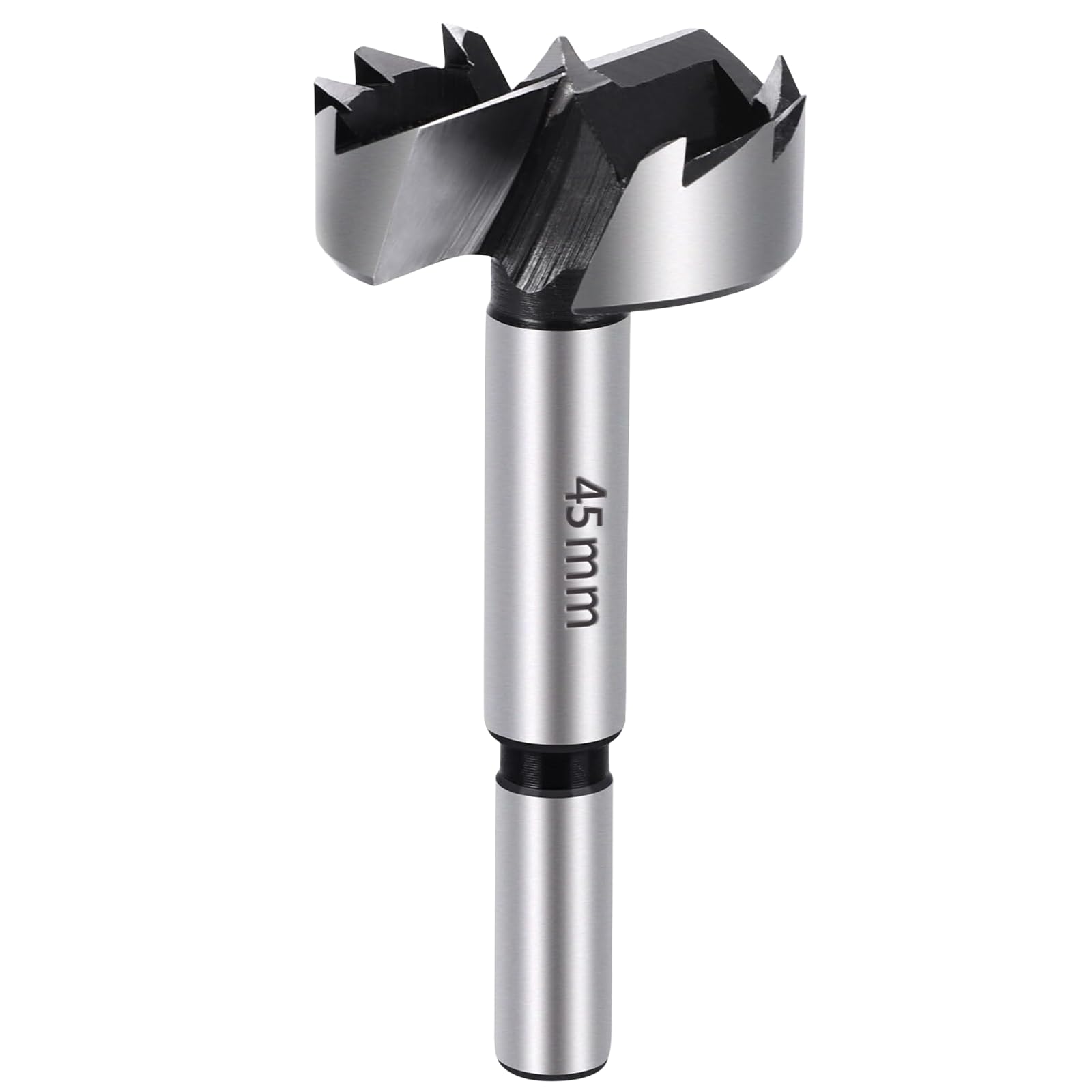 LuxeGlee 45mm Forstner Bit, Forstner Drill Bits, Wood Boring Drill Bit for Wood/Plastic/Wooden Plank