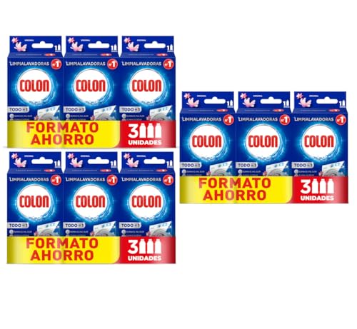 Colon Limpialavadoras - Limpiador lavadora y antiolor - megapack...