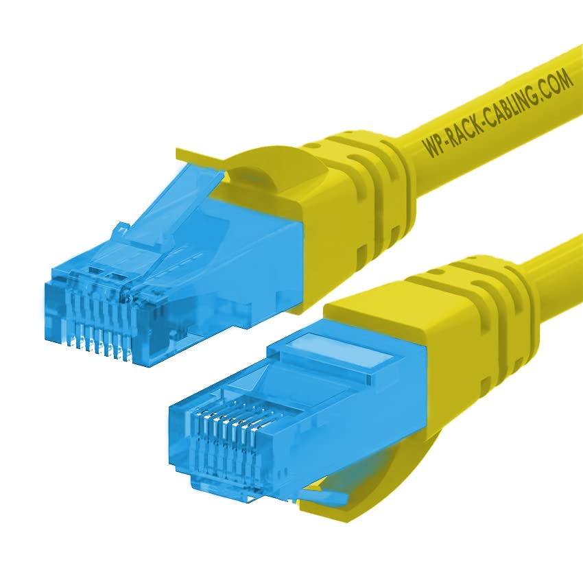 Levitantes CAT 5e SF/UTP Patch Cable, Cu, LSZH AWG 26/7, 2m digitus Cable Yellow and Blue for Network Communications