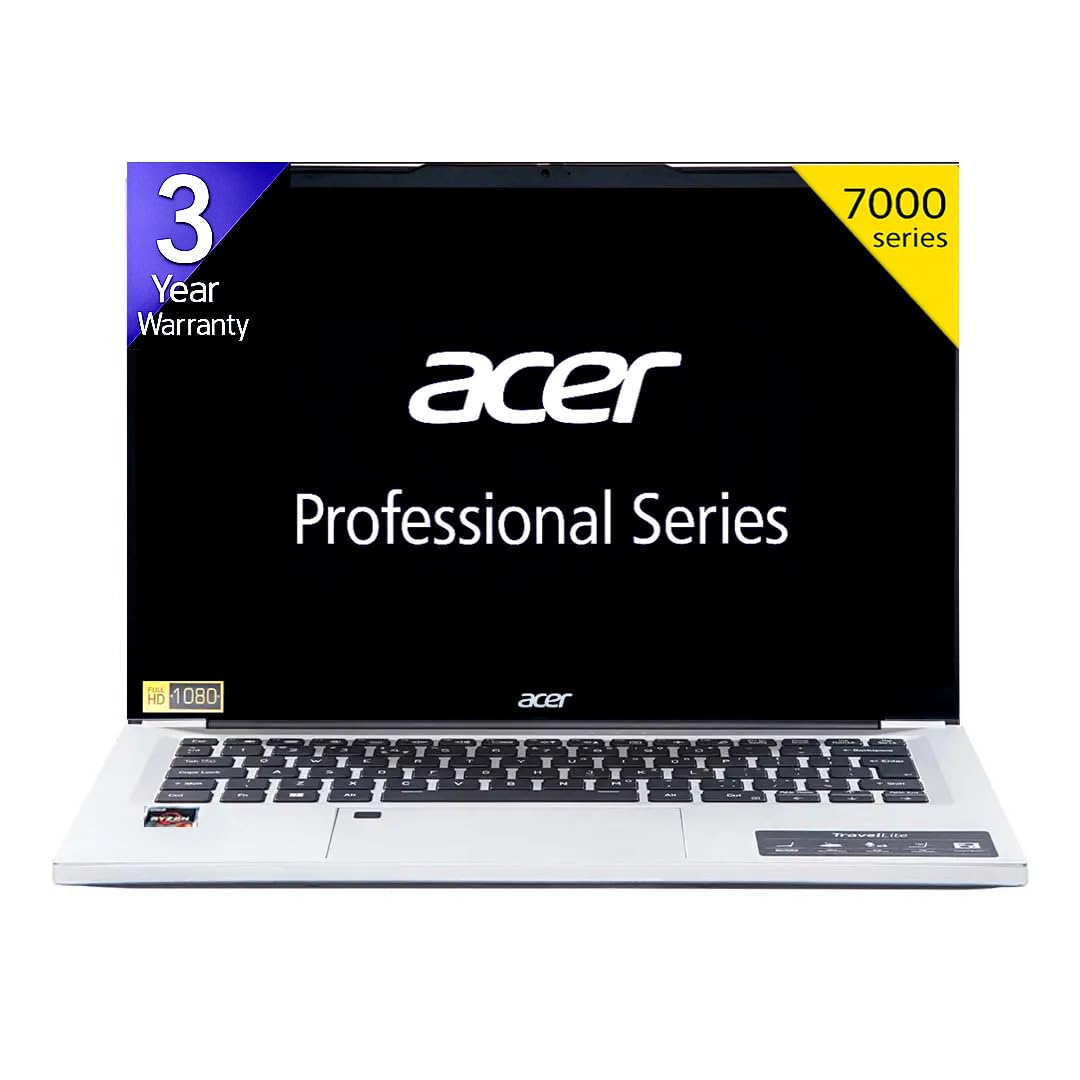 acer Travel Lite Professional, AMD Ryzen 7-7730U, 32GB RAM, 1TB SSD, 14" Full HD, Windows 11 Pro, MSO 21 pro, 1.34KG, Backlite KB, Finger Print, Metal Body, 3 Year Warranty, TL14-42M, Light Laptop-image-22