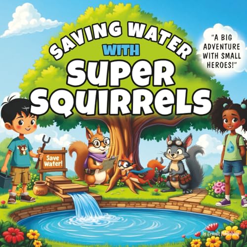 Saving Water with Super Squirrels: A Fun Eco-Adventure Teaching Kids How to Save Water, with Coloring Pages & Real-World Water Tips for Kids image 2