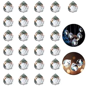 Crystal Ball Prism Hanger 20 Mm Crystal Sun Catcher Clear Crystal Ball Prisma’S Feng Shui Suncatcher Kristallen Ballen…