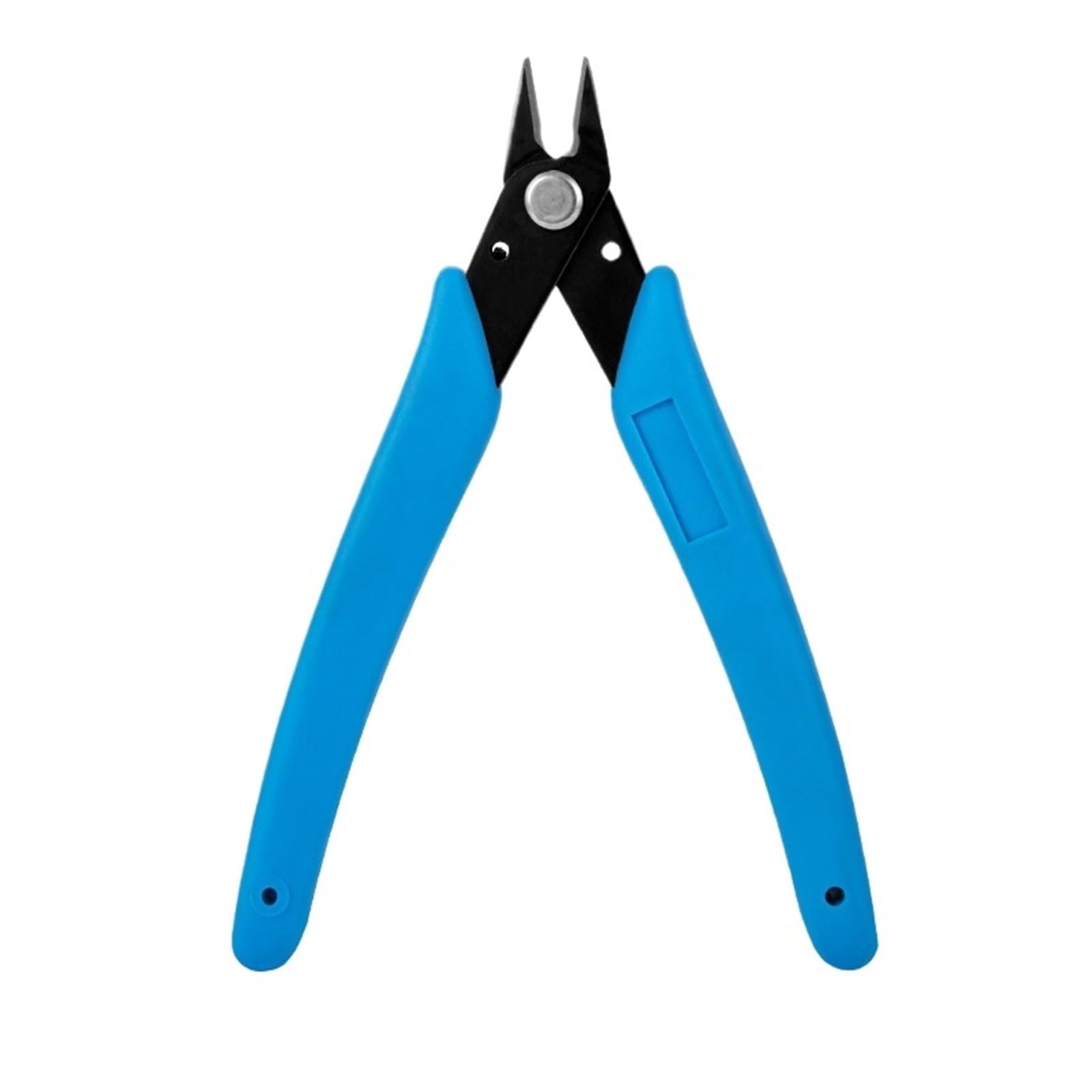 Cuticle Cutter Stainless Steel Nail Art Clipper Remover Rhinestones Cutter Plier Chain Scissors Manicure Drilling Clip Tools for Manicure(Blue)