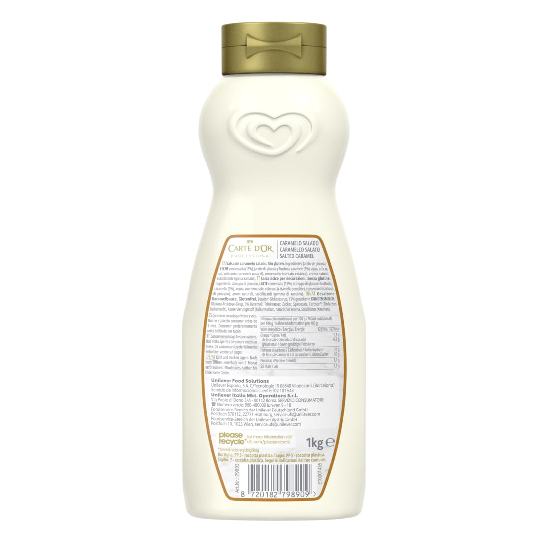 Carte D'Or Topping al caramello salato 1Kg