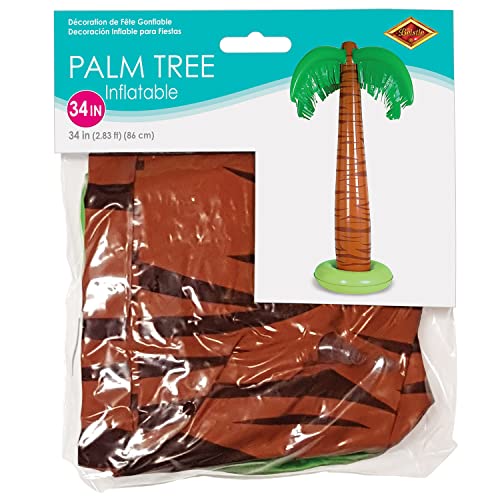 Palmier gonflable léopard 50001 de 4 pieds pour décoration de piscine - 7