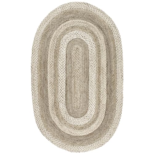 Tapete Oval Nuloom Charlene Natural 5x8 pies miniatura 6