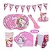 Produktbild 81-pcs Gebutstag Party Set Einhorn Party Set - WENTS Einweg Pink Mädchen Einhorn Geburtstag Geschirr Kit Teller Becher für 10 Kinder Geburtstagsgeschenk,Kindergeburtstag,Party Deko,Baby Shower