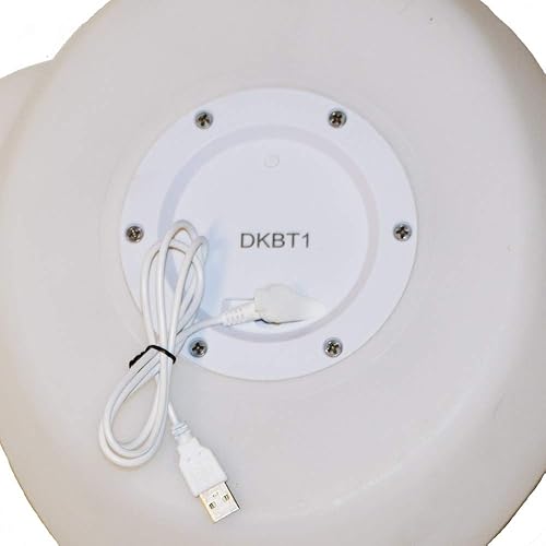 Miniatura 5 de Acoustic Audio by Goldwood - Altavoz flotante en forma de pato, para piscina, con Bluetooth recargable, IP66, con luz LED multicolor, color blanco