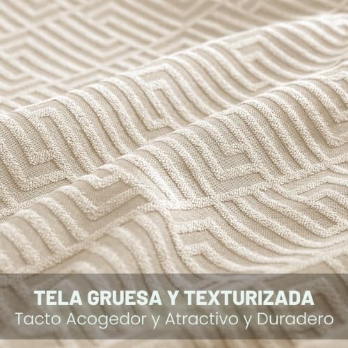 Fundas cojines 60x60 juego de 2 piezas transpirable lavables para dormitorio 3