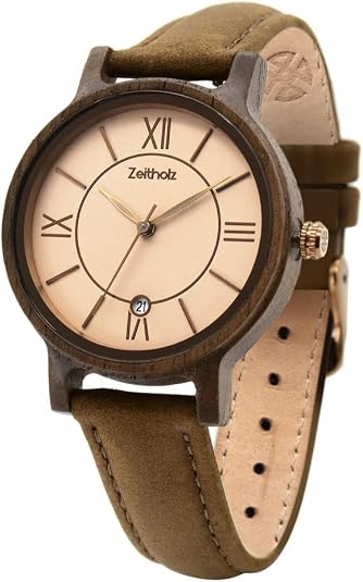 Wooden Watch Women, Wooden Watch, Gifts, Analog Watch, Date, New Rosenbach Collection Wooden Watch Women, Wooden Watch, Gifts, Analog Watch, Date, New Rosenbach Collection - How Can Wooden Accents Transform Your Chic Look?