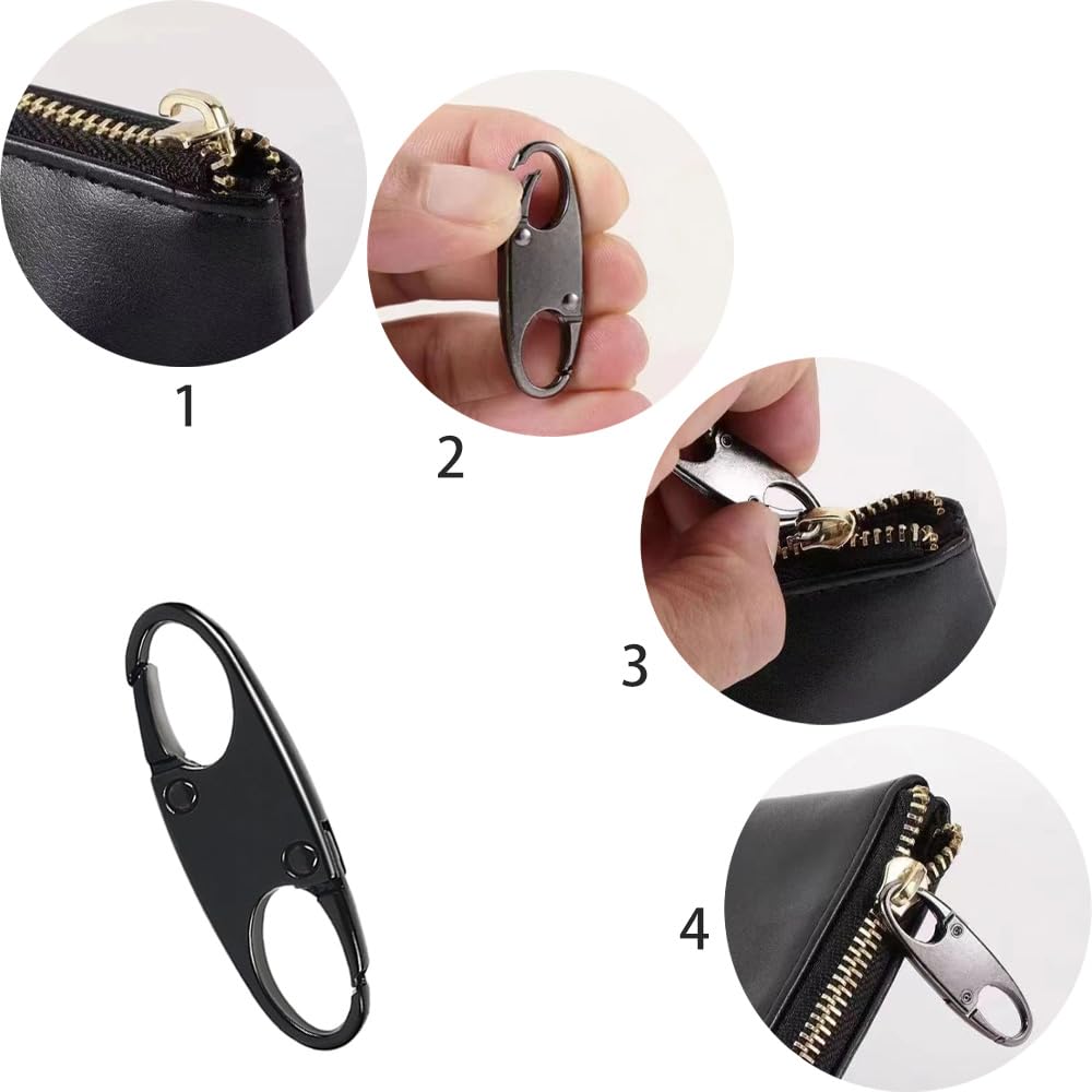 Cadenas Sac A Dos 10 Clips De Sécurité Pour Fermetures éclair - Anti-vol - Zinc Renforcé - Pour Valises/sacs à Dos Tirette Fermeture Eclair