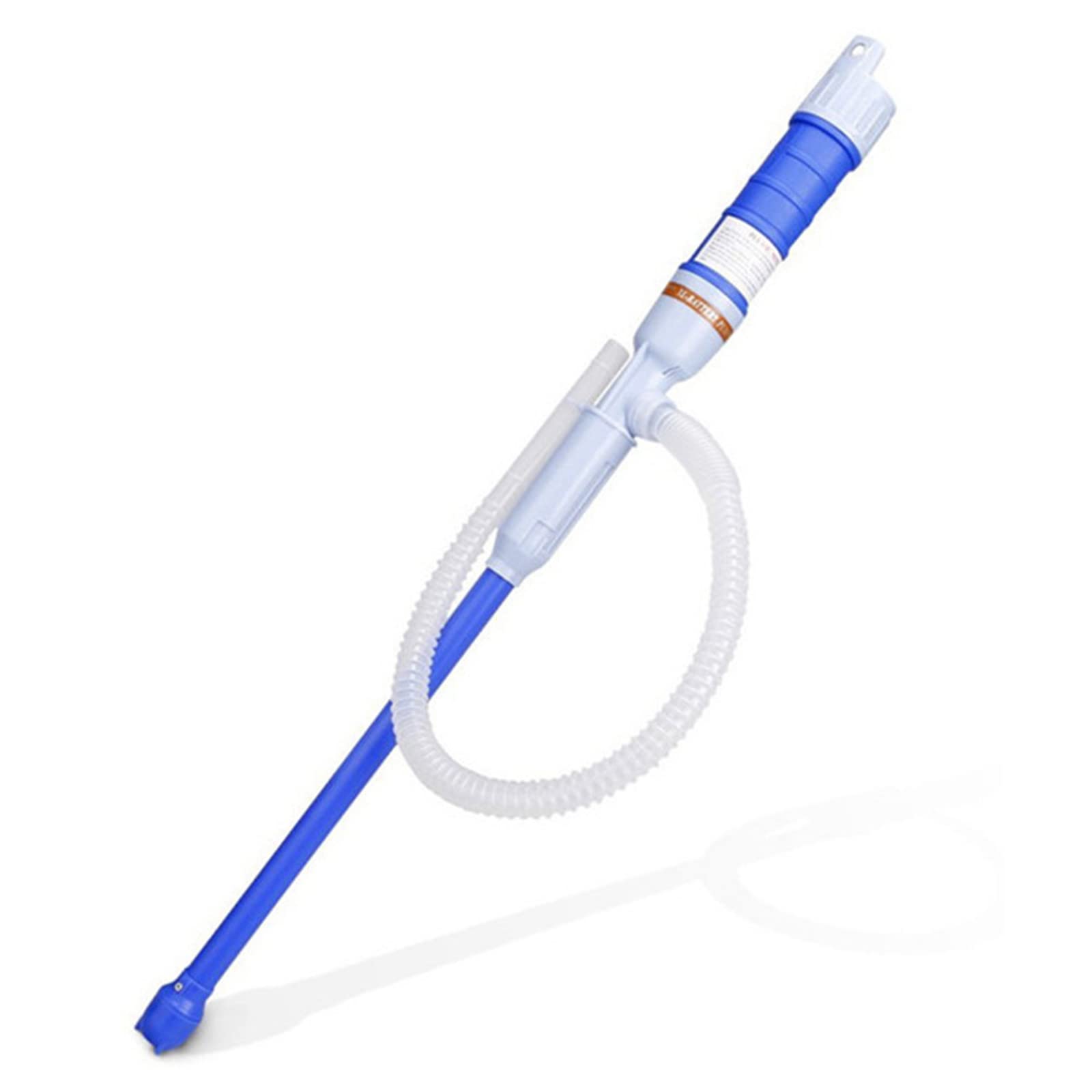 Wlnext Blue Electric Oil Pump Siphon-Liquid Transfer Pump, Handheld-Pump Battery Operated Water Tools, Portable Car Siphon-Petrol