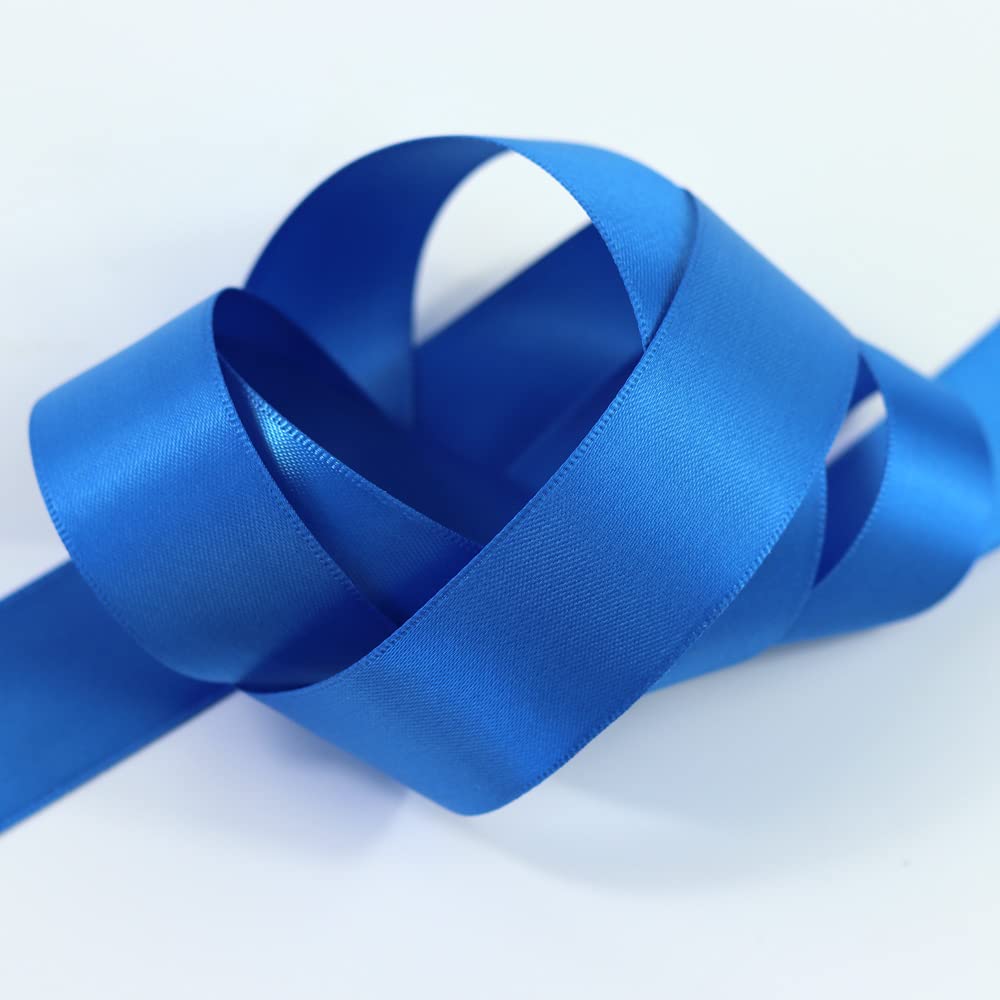 Double Sided Satin Ribbon, 27 Solid Colours, 10 Metre Reel, Fabric Ribbon for Gift Wrapping Cake, Wedding Party Decoration