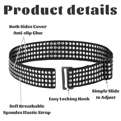 Shirt Stay Belt Adjustable Tucker Shirt Keeper Non Slip Elastic Holder Extra Gripping Discreet Band for Men Police Law Work Casual Wear3