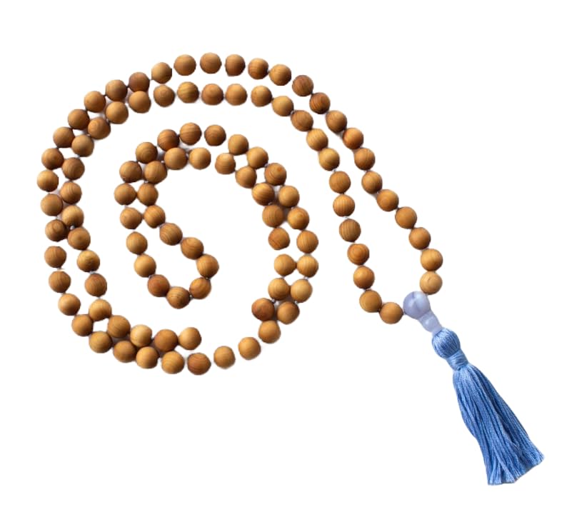 Bracelet de yoga et mala de méditation 108 perles pour réduire le stress