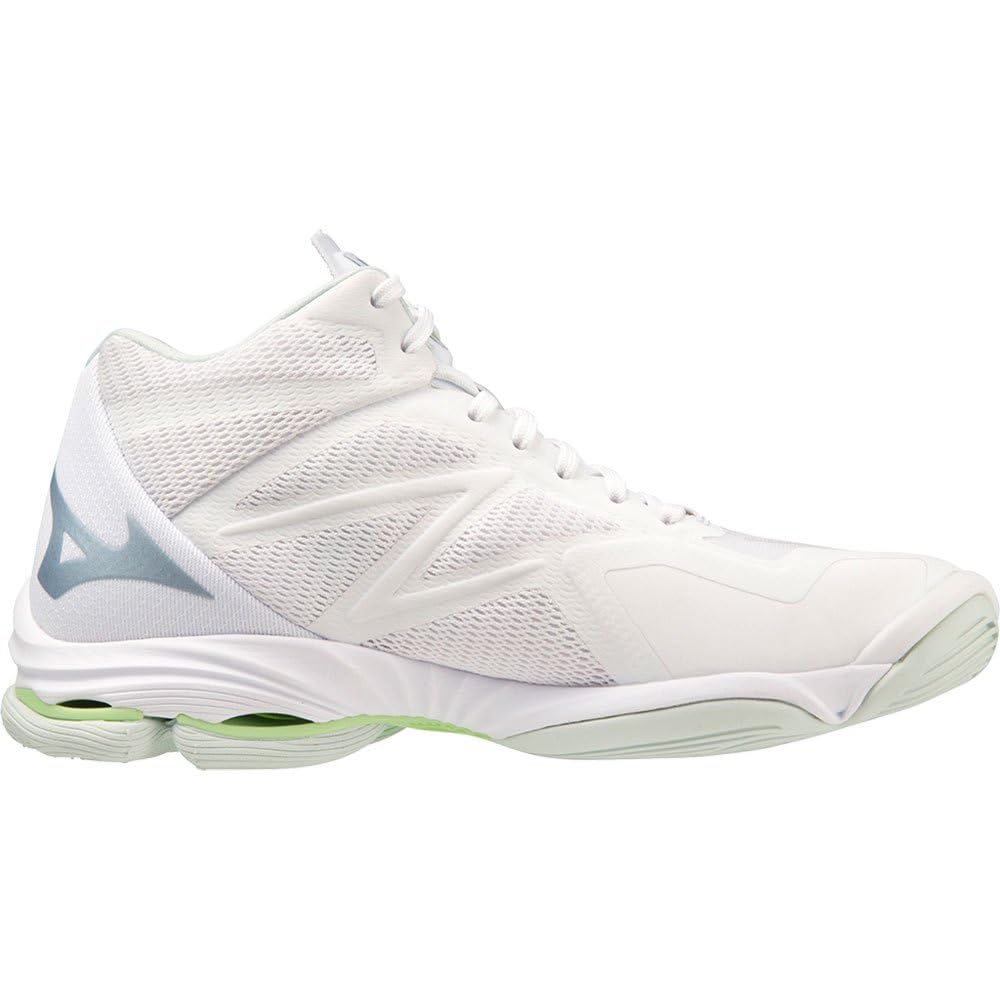 Mizuno Lightning Z7 Mid Mujer Zapatos de Voleibol Blanco