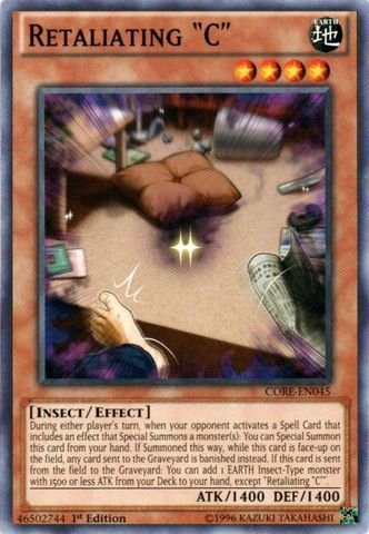 YU-GI-OH! - Retaliating C (CORE-EN045) - Clash of Rebellions - 1st Edition